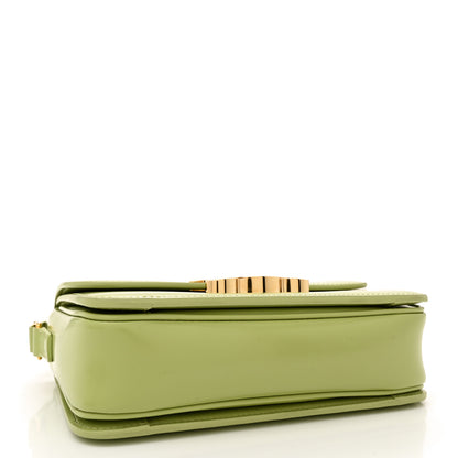 Celine Shiny Calfskin Teen Triomphe Almond Green 4 of 11