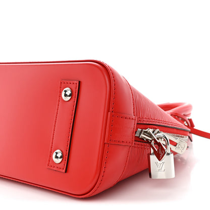 Louis Vuitton Epi Alma BB Coquelicot 9 of 10