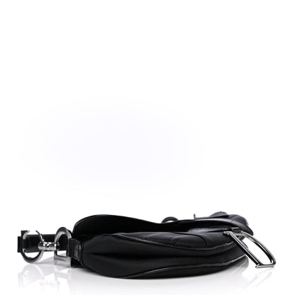 Christian Dior Nylon Saddle Bag Black 3 of 9