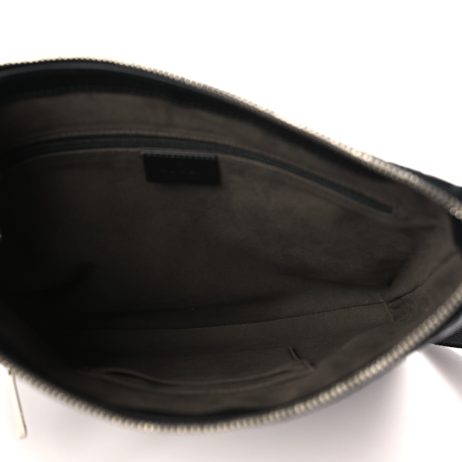 Gucci Guccissima Signature Small Messenger Bag Black 5 of 9