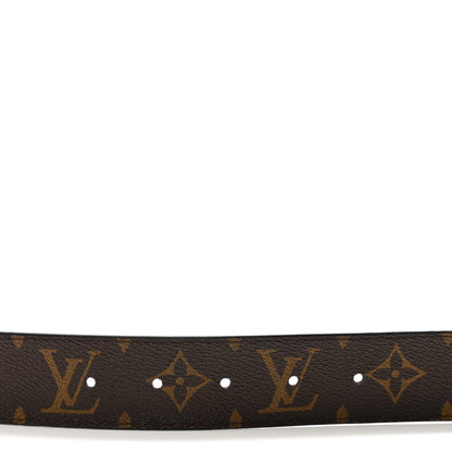 Louis Vuitton Monogram Epi 35mm LV Circle Reversible Belt 85 34 Black 4 of 9