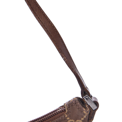 Gucci Monogram Shoulder Bag Dark Brown 8 of 13