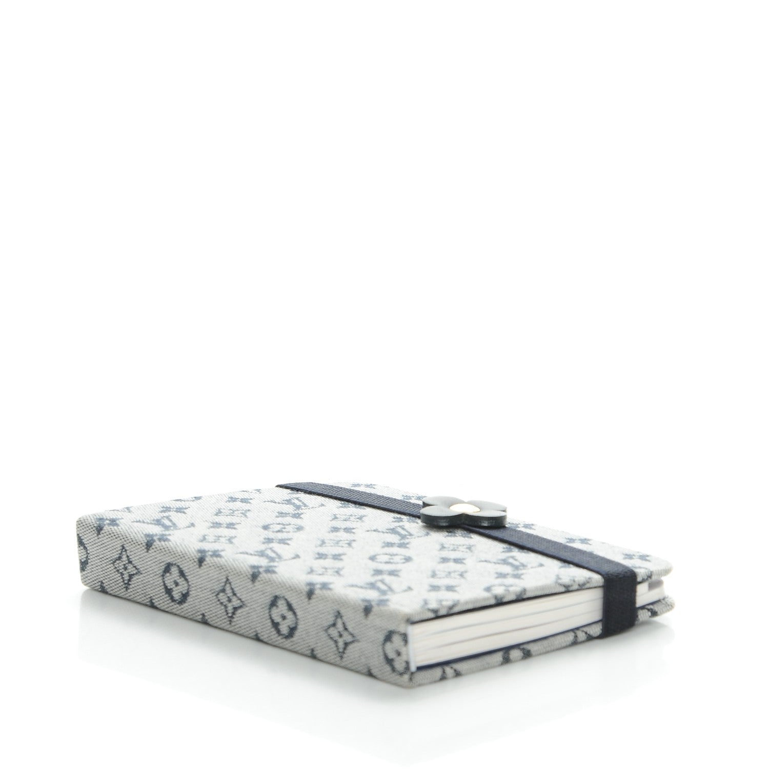 Louis Vuitton Mini Lin Notebook Blue 4 of 7