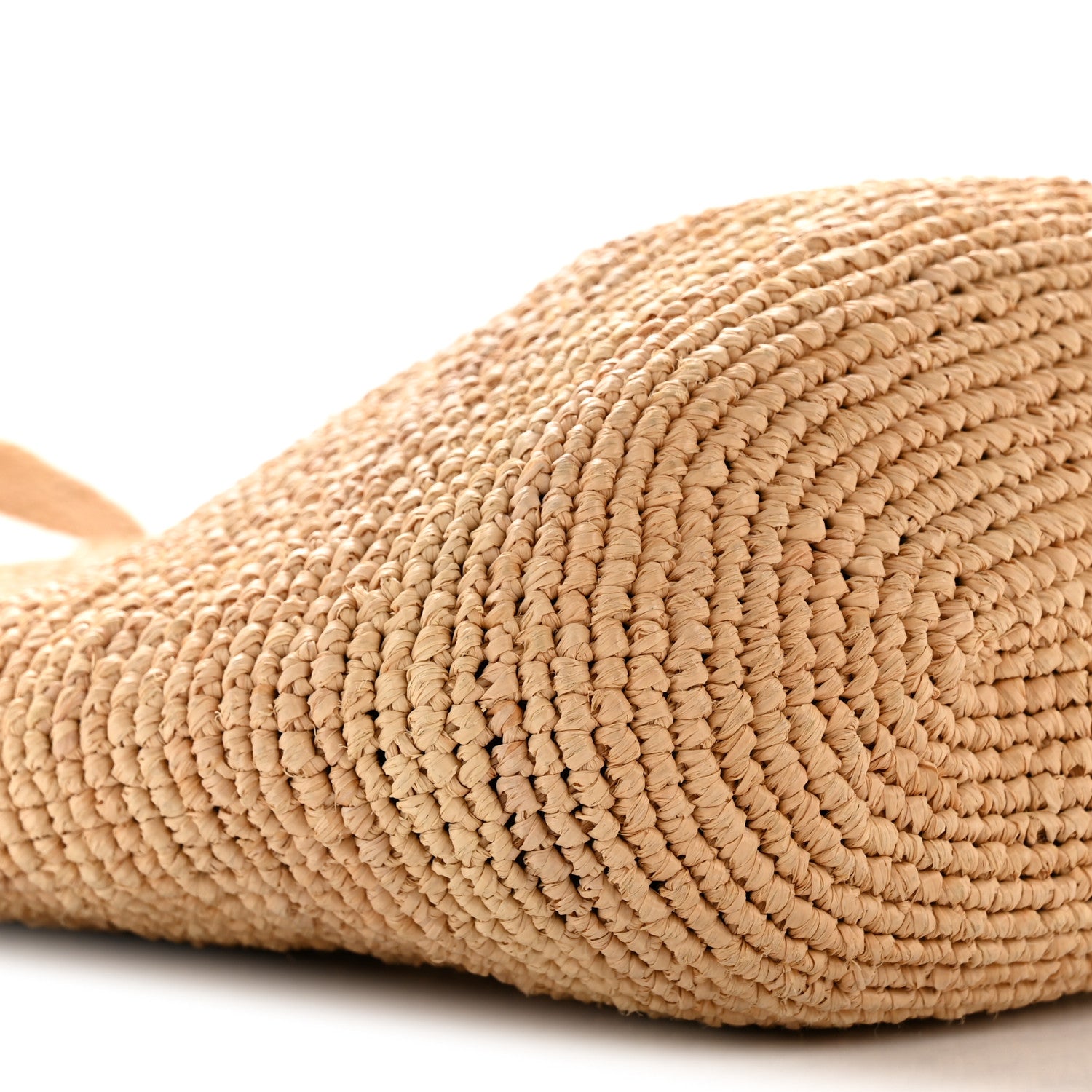 Loewe Raffia Mini Slit Tote Bag Natural Tan 9 of 11