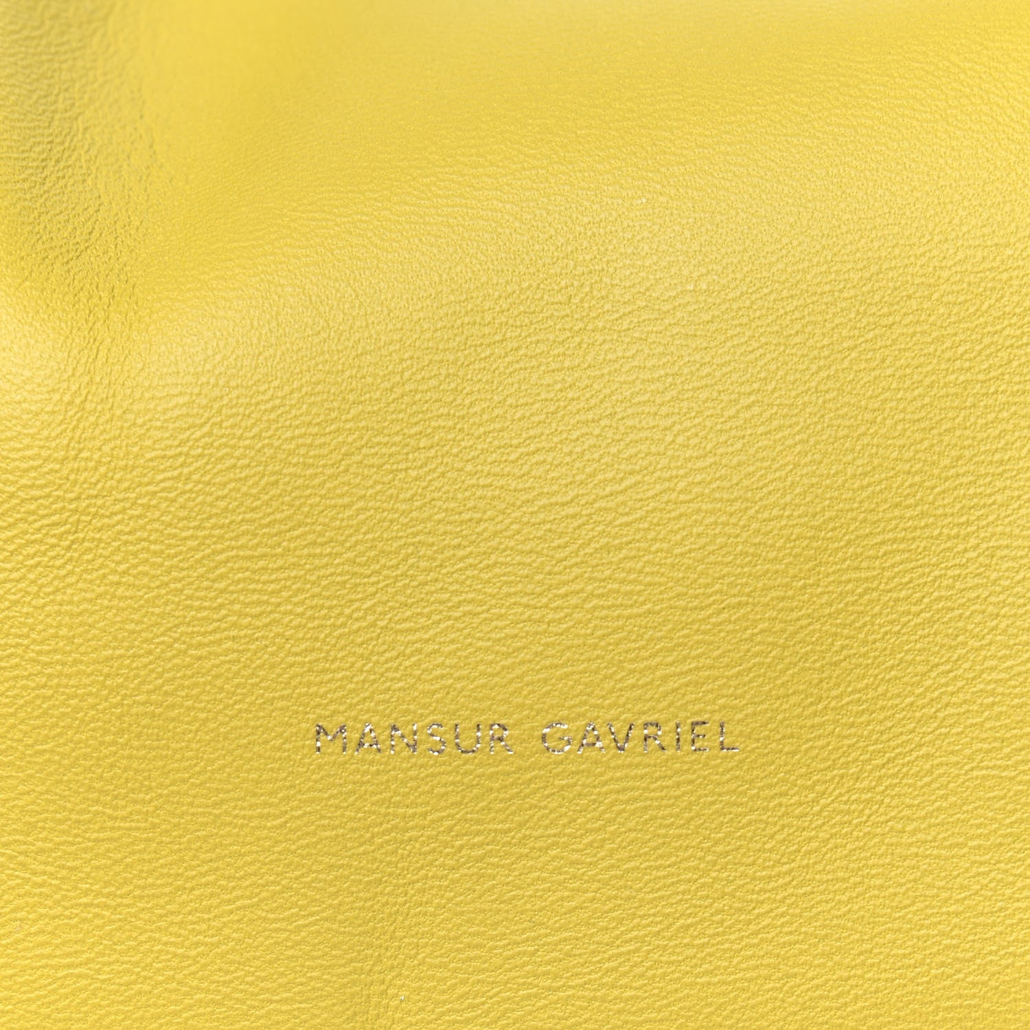 Mansur Gavriel Lambskin Cloud Clutch Pomelo 9 of 9