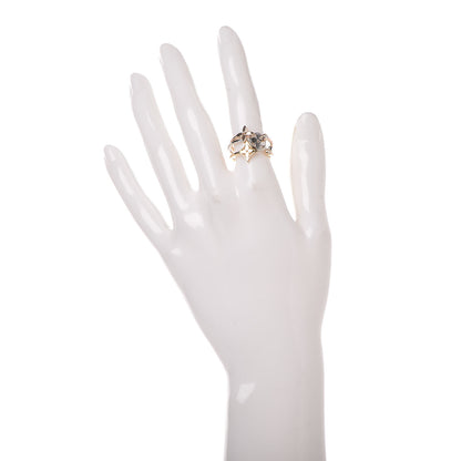 Louis Vuitton 18K Yellow Pink White Gold Diamond Idylle Blossom Ring 3 Set 53 6.25 2 of 9