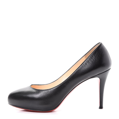 Christian Louboutin Kid Declic 90 Pumps 36.5 Black 1 of 12