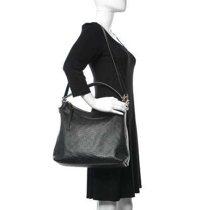 Gucci Guccissima Small Miss GG Hobo Black 2 of 9
