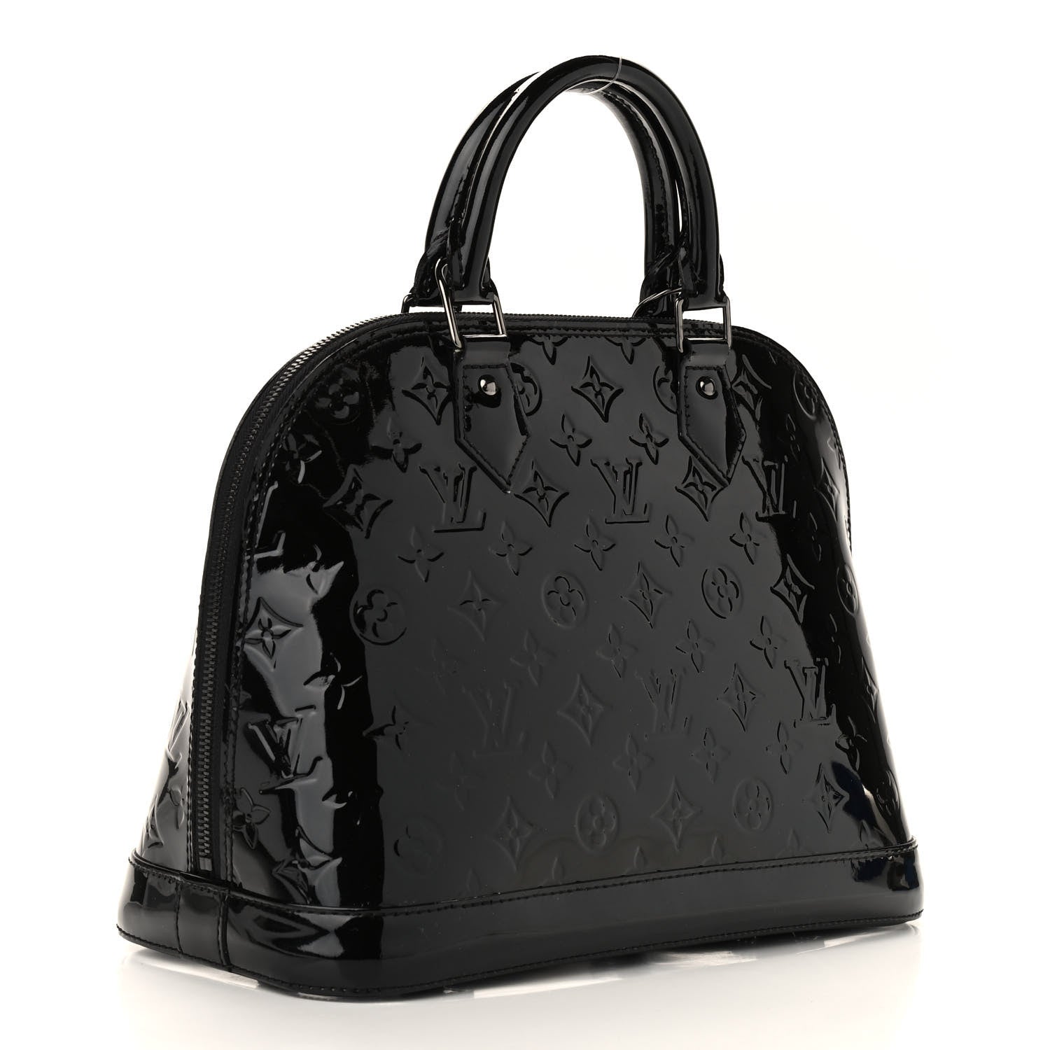 Louis Vuitton Vernis Alma PM Noir Magnetique 3 of 8