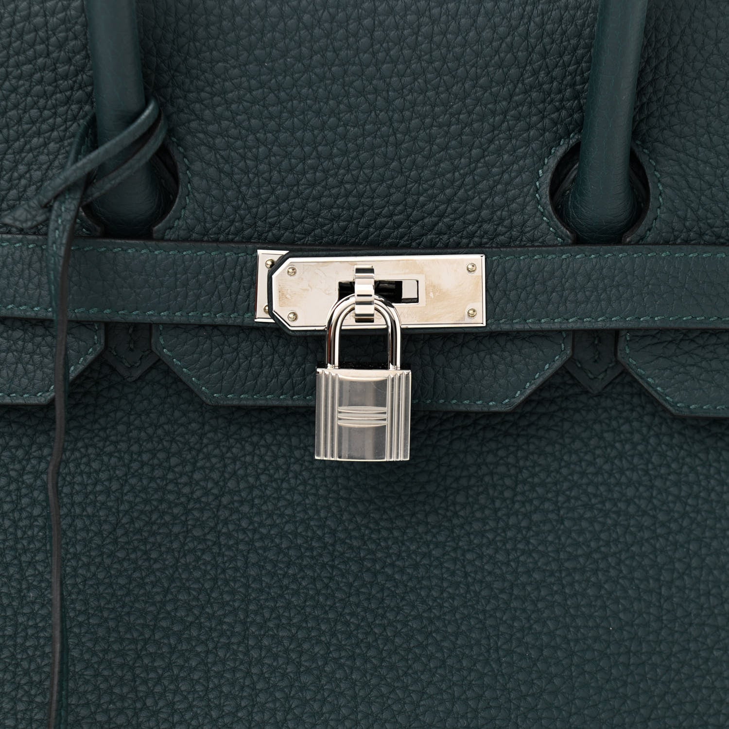 Hermes Togo Birkin 35 Vert Cypress 8 of 13