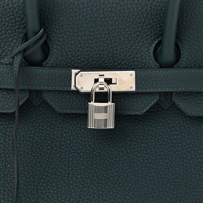 Hermes Togo Birkin 35 Vert Cypress 8 of 13