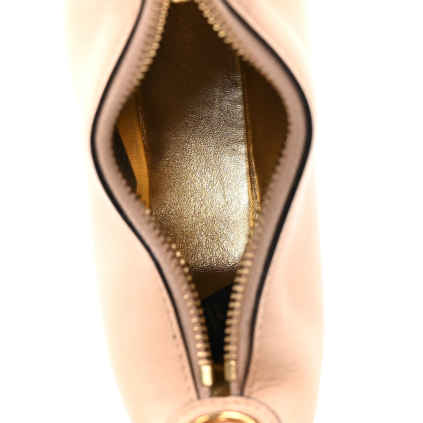 Vitello Grace Matte Nano Fendigraphy Hobo Charm Light Rose