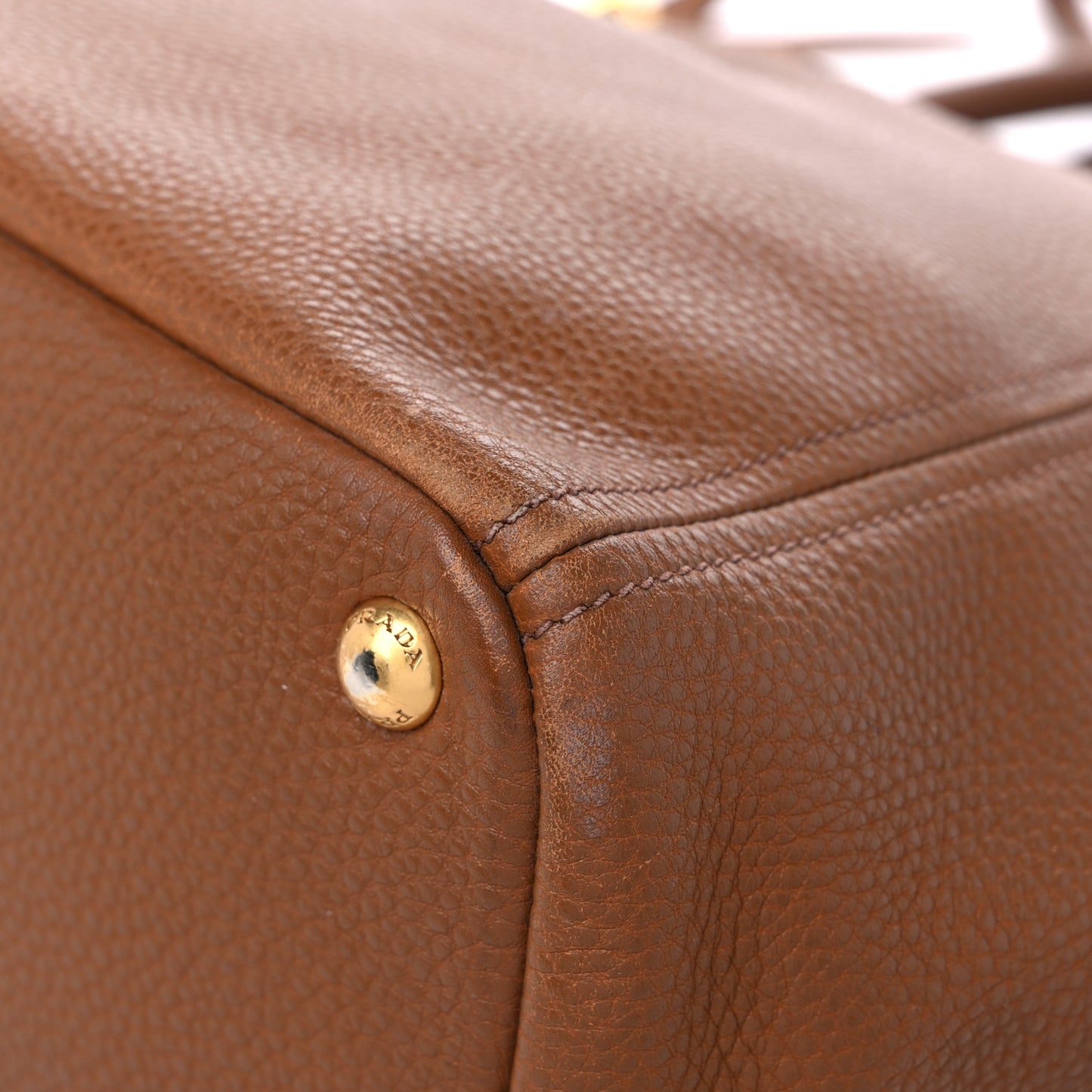 Vitello Daino Tote Palissandro