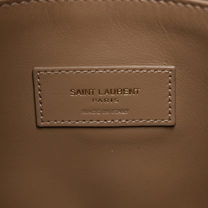 Saint Laurent Smooth Calfskin Small Le 5 A 7 Soft Hobo Dusty Grey 6 of 13