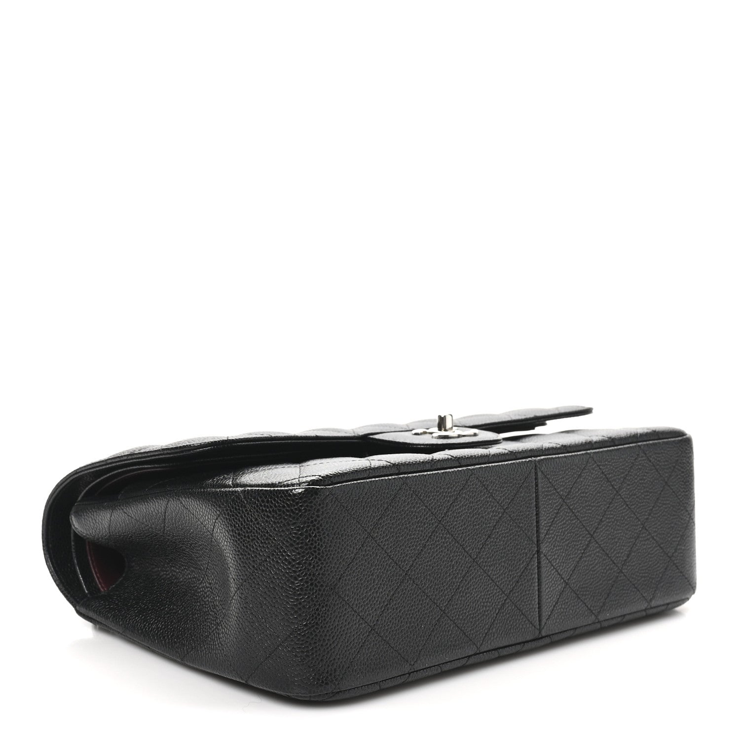 Chanel Caviar Quilted Jumbo Double Flap Black 4 of 11