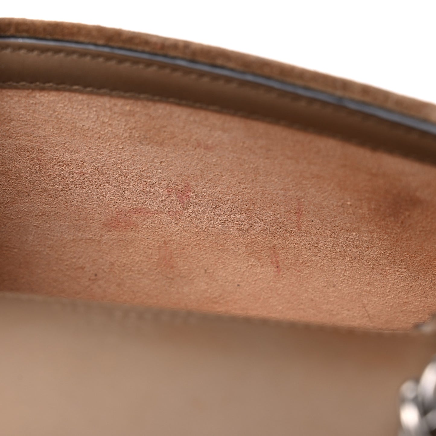 GG Supreme Monogram Super Mini Dionysus Shoulder Bag Taupe