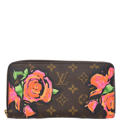 Louis Vuitton Monogram Roses Zippy Wallet 1 of 7