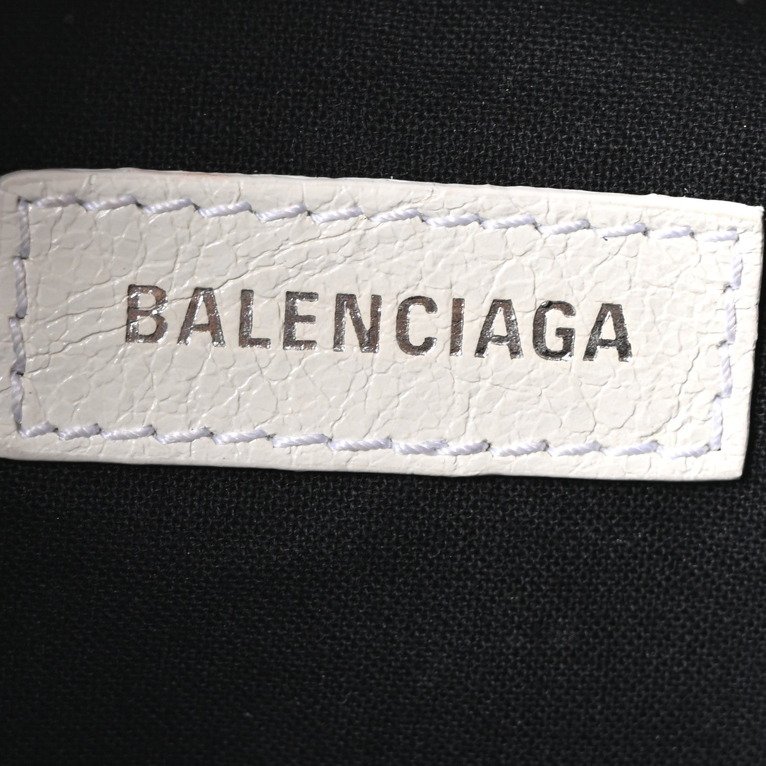 Balenciaga Agneau Arena Le Cagole Shoulder Bag XS Optic White 7 of 11