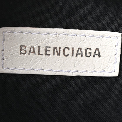 Balenciaga Agneau Arena Le Cagole Shoulder Bag XS Optic White 7 of 11