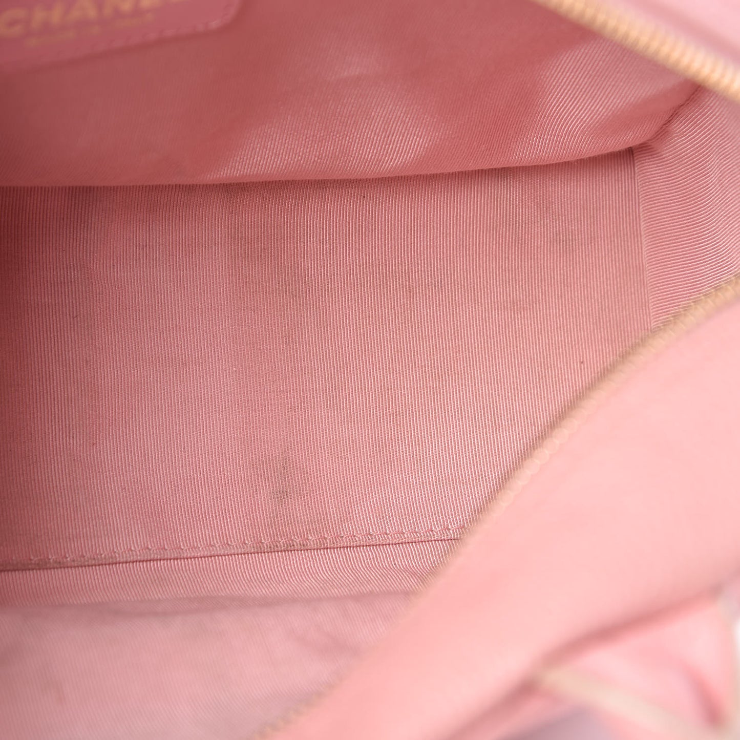 Caviar Quilted Small Bowler Pink