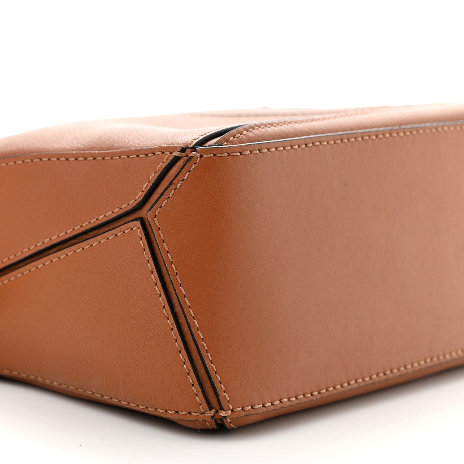Loewe Calfskin Mini Puzzle Bag Tan 9 of 10