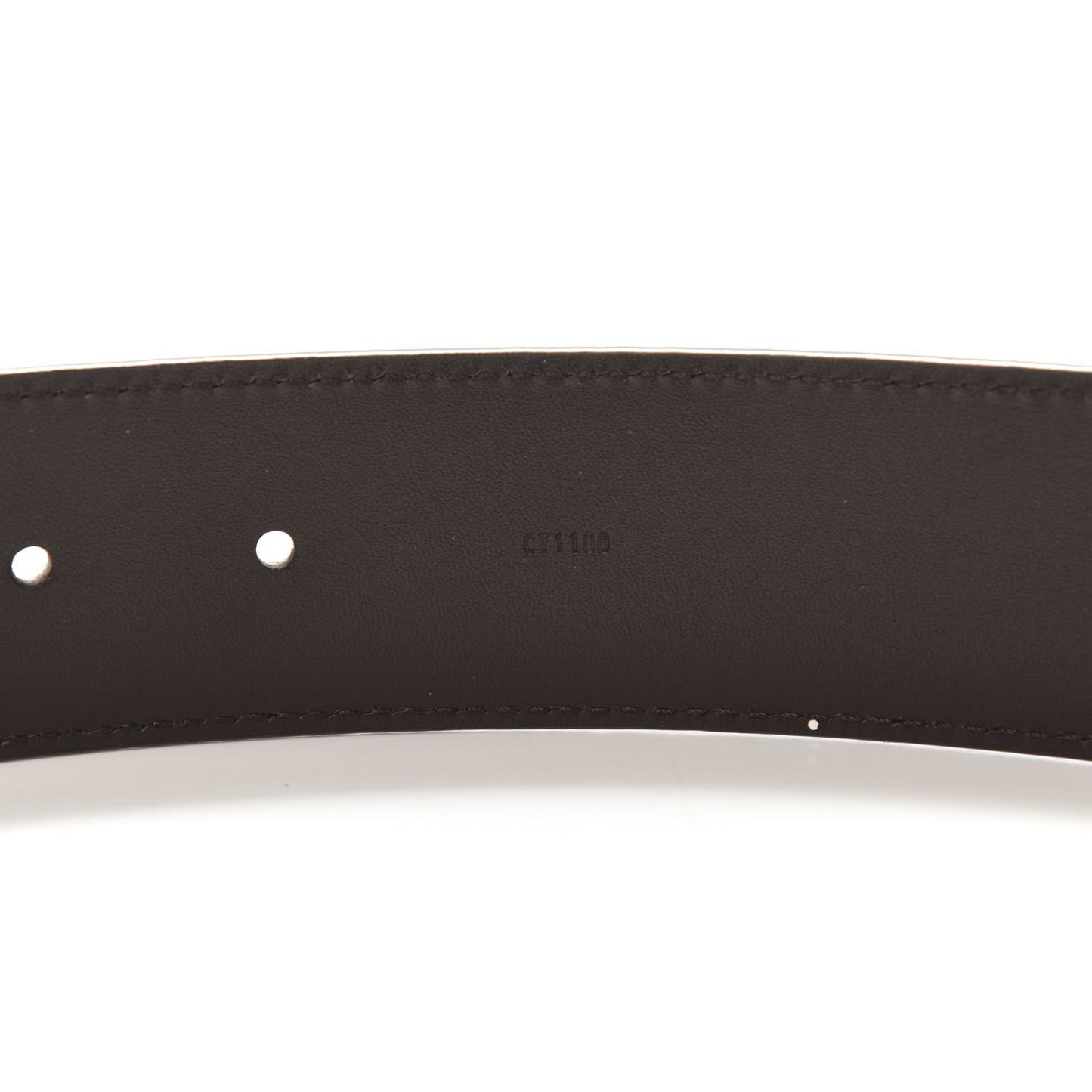 Damier Ebene 40mm LV Initiales Belt 95 38