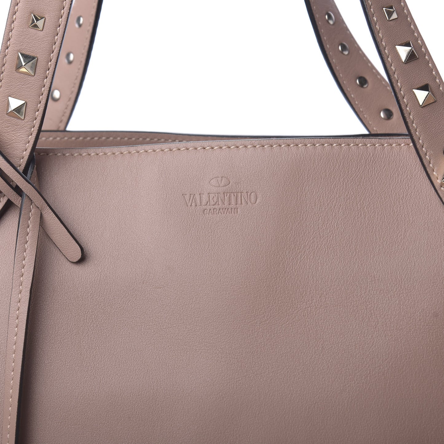 Vitello Lovestud Tote Skin Sorbet