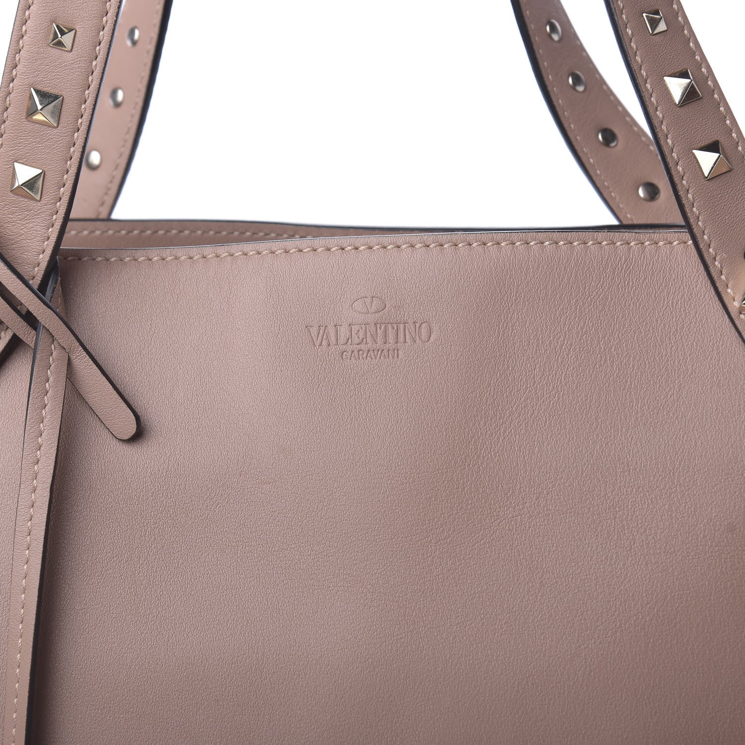 Valentino Garavani Vitello Lovestud Tote Skin Sorbet 9 of 9