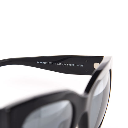 Chanel CC Sunglasses 5357 Black 5 of 7