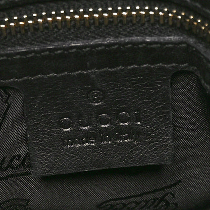 Gucci Calfskin Pop Bamboo Top Handle Tote Black 6 of 10