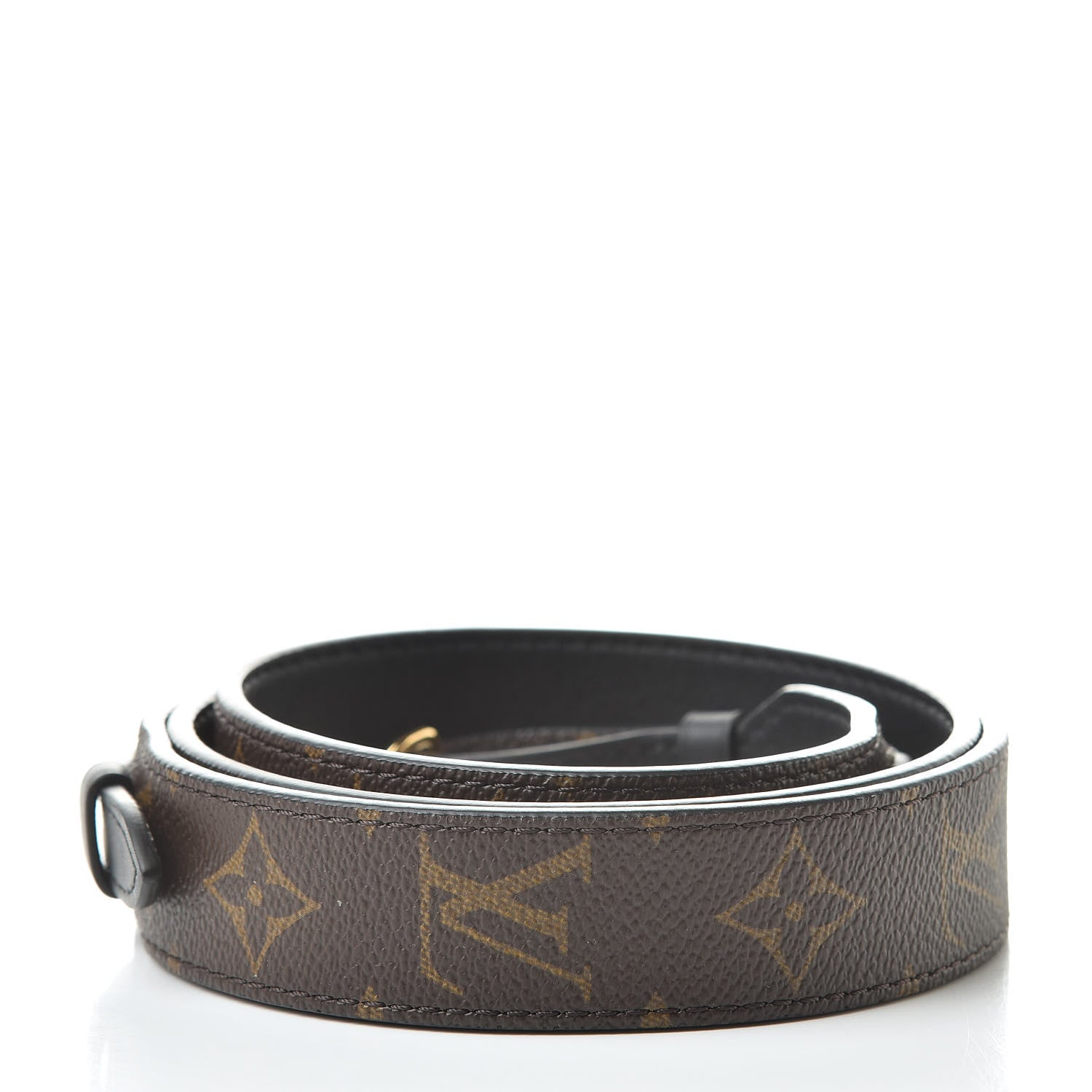 Louis Vuitton Monogram Bandouliere Shoulder Strap XL Black 2 of 5