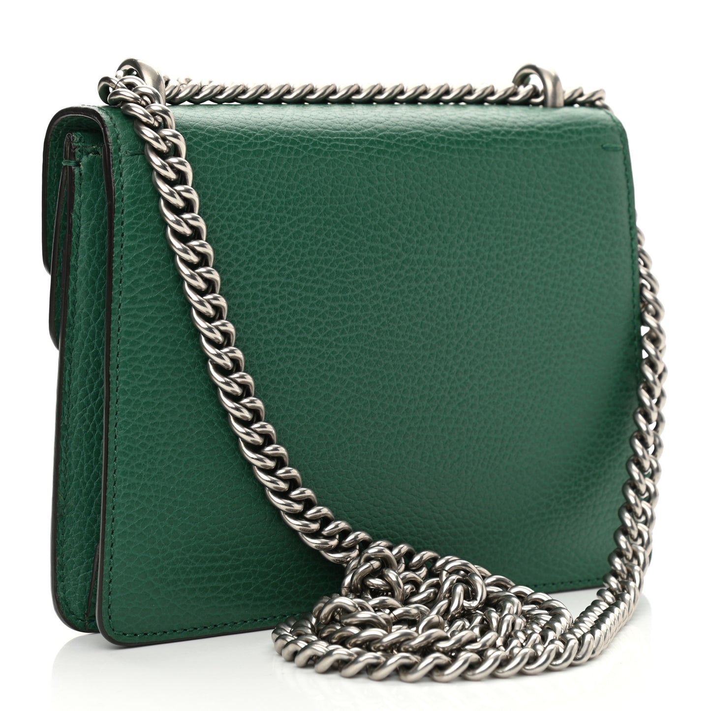 Calfskin Mini Dionysus Shoulder Bag Emerald