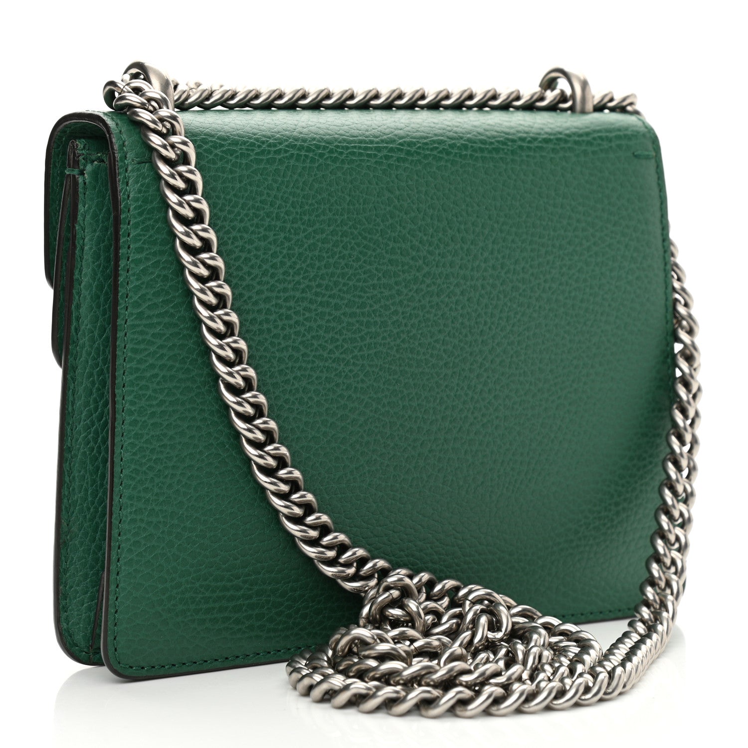Gucci Calfskin Mini Dionysus Shoulder Bag Emerald 3 of 10