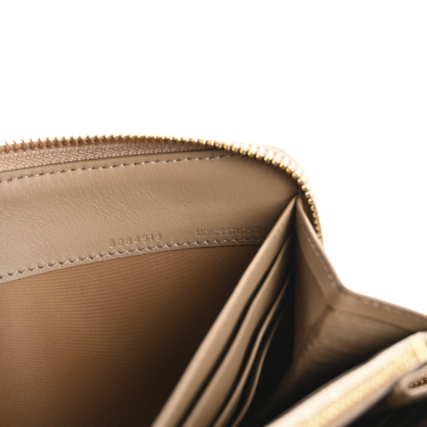 Burberry House Check Large Ziggy Zip Around Wallet Chestnut Beige 8 of 8