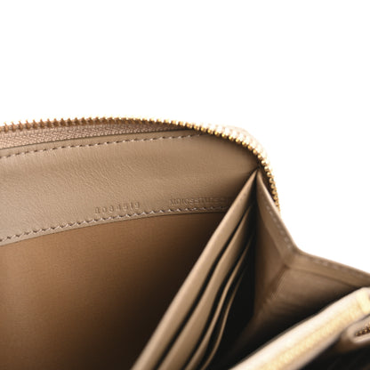 Burberry House Check Large Ziggy Zip Around Wallet Chestnut Beige 8 of 8