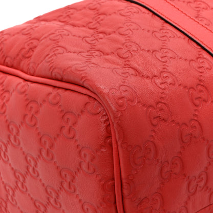 Gucci Guccissima Vitello Tender Medium Joy Boston Sporting Red 10 of 11