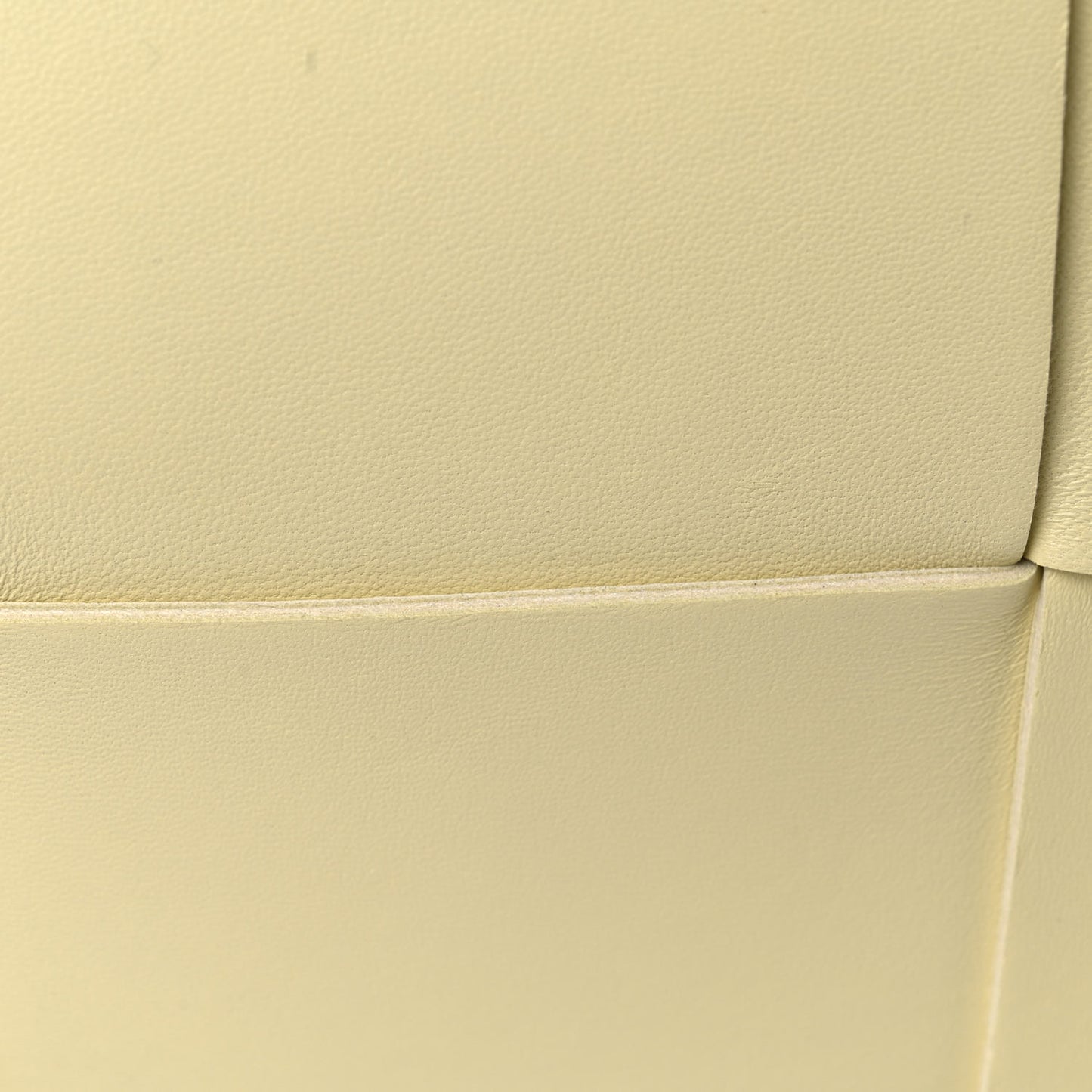 Grained Calfskin Intrecciato Small Arco Tote Ice Cream