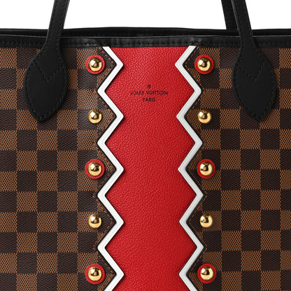 Louis Vuitton Damier Ebene Karakoram Neverfull MM 9 of 11