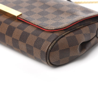 Louis Vuitton Damier Ebene Favorite MM 9 of 10