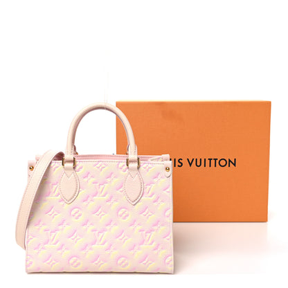 Louis Vuitton Empreinte Monogram Summer Stardust Onthego PM Pink 10 of 10