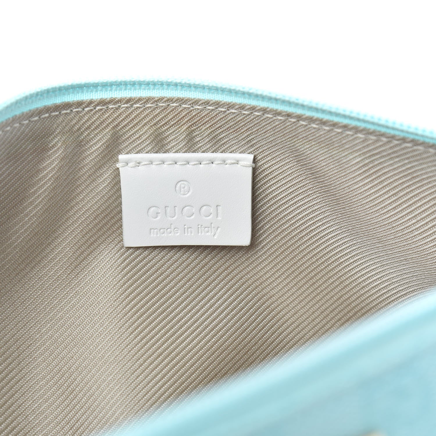 Gucci Monogram Boat Pochette Blue 6 of 9