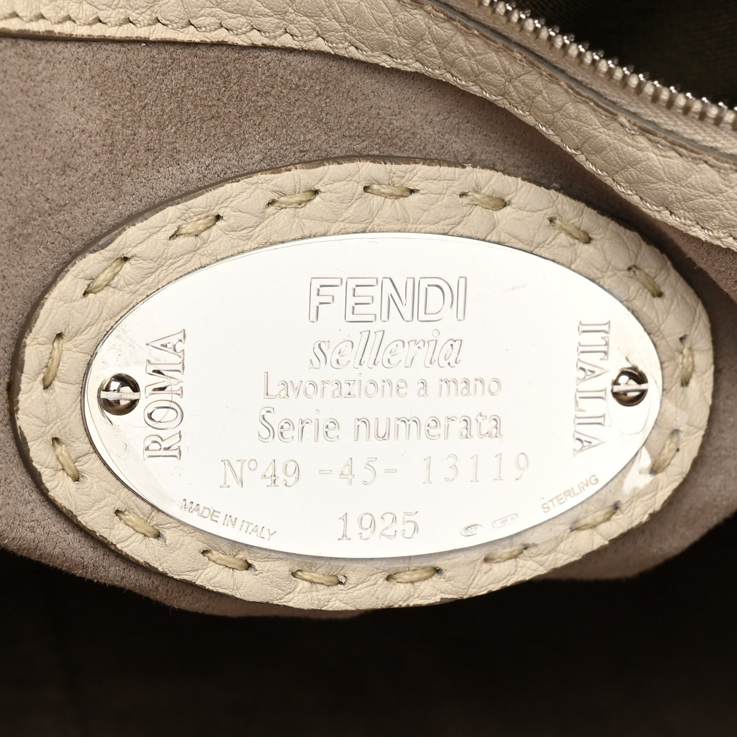 Cuoio Romano Selleria Lei Boston Tote Latte