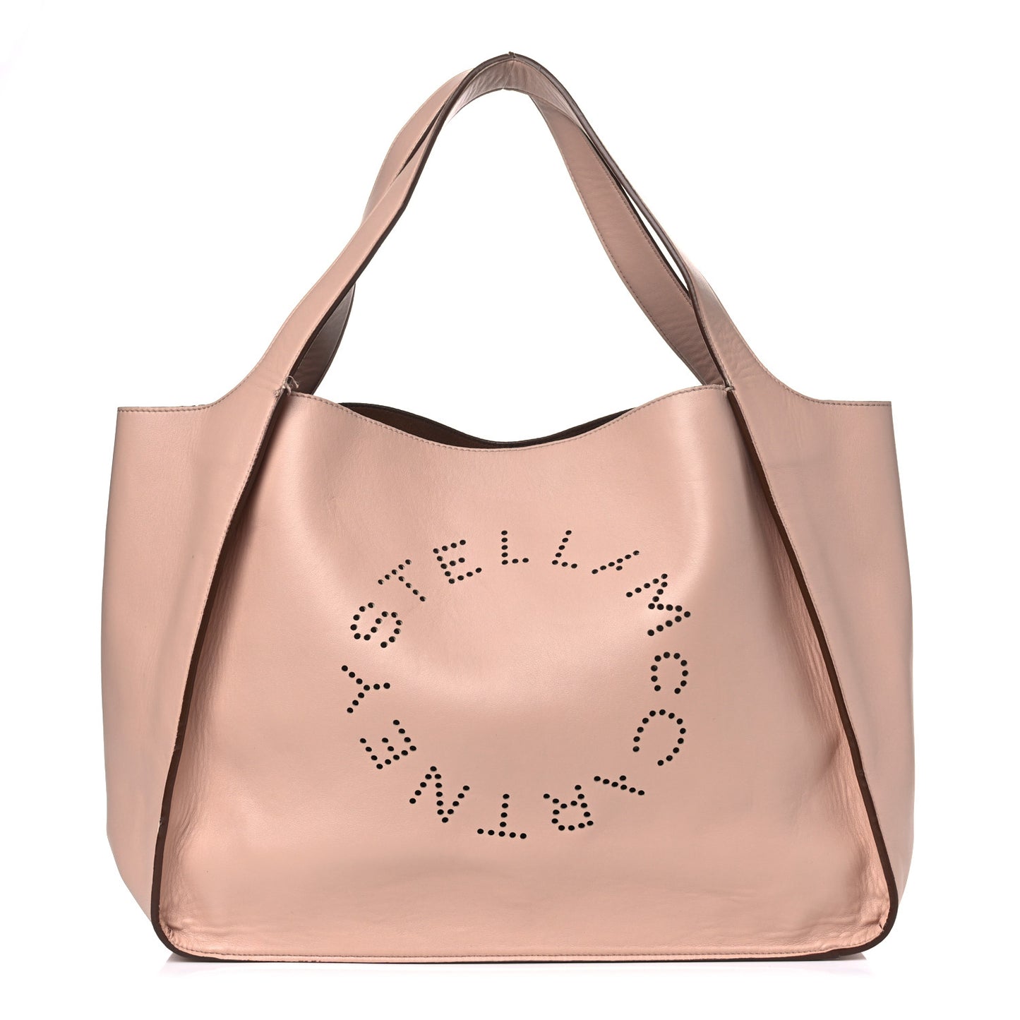 Eco Alter Nappa East West Perforated Tote Beige