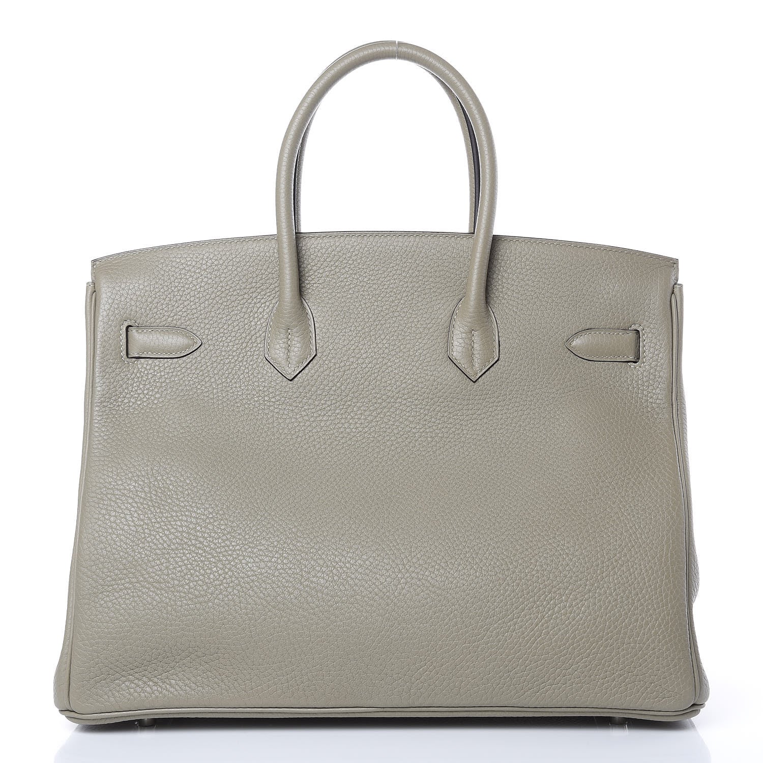 Hermes Taurillon Clemence Birkin 35 Sauge 5 of 28