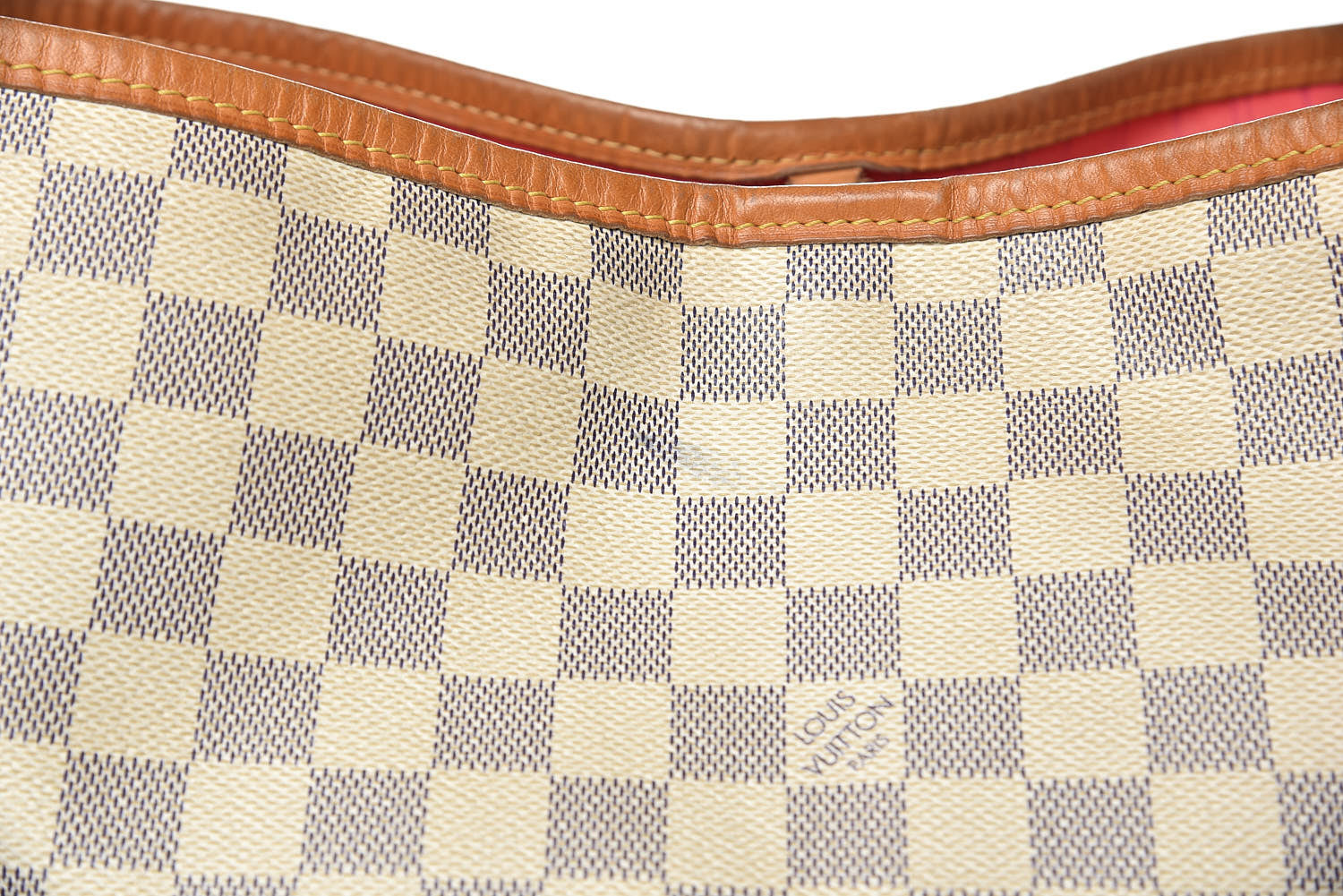 Louis Vuitton Damier Azur Delightful MM Pink 17 of 17