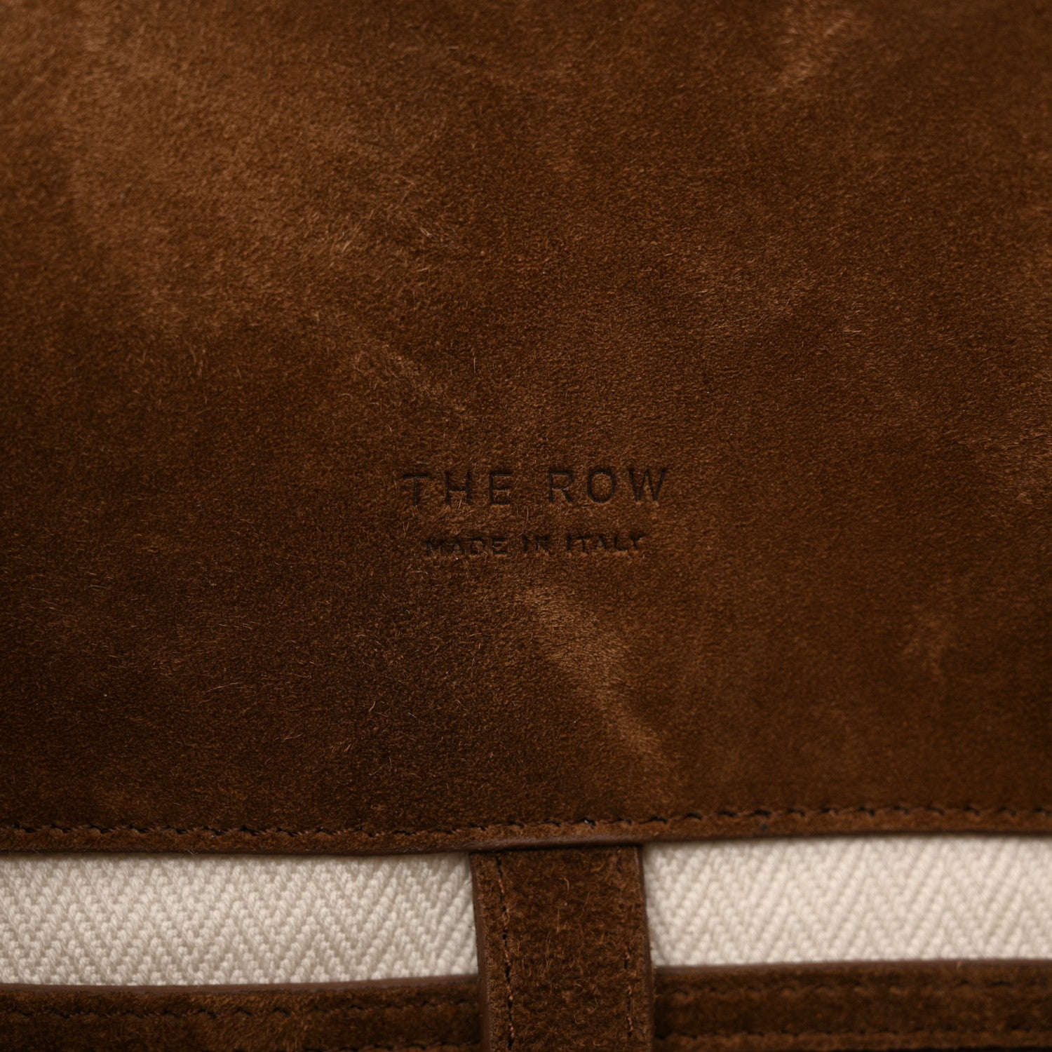 The Row Suede Soft Margaux 15 Desert 6 of 9