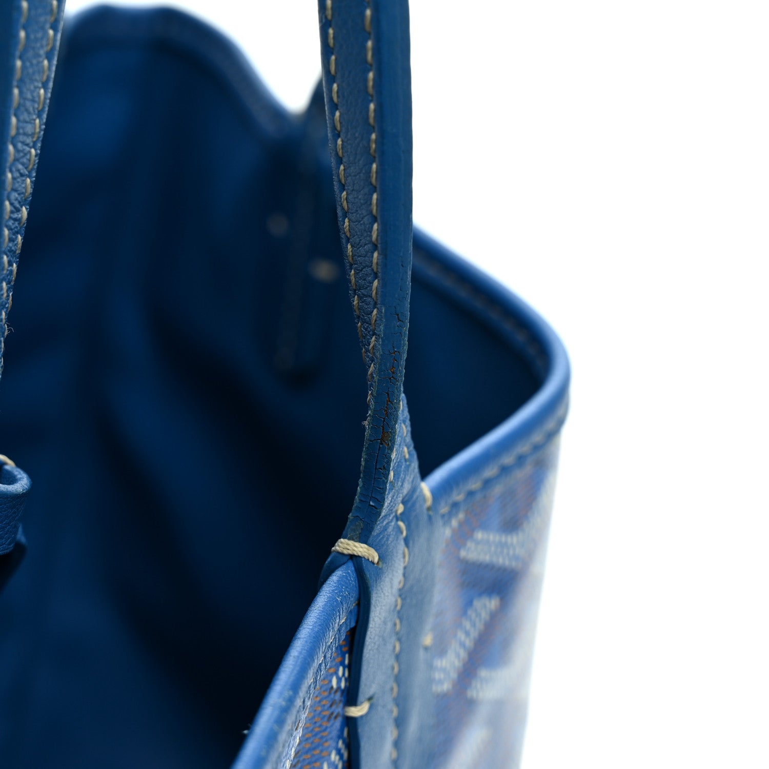 Goyard Goyardine Reversible Mini Anjou Sky Blue 15 of 19