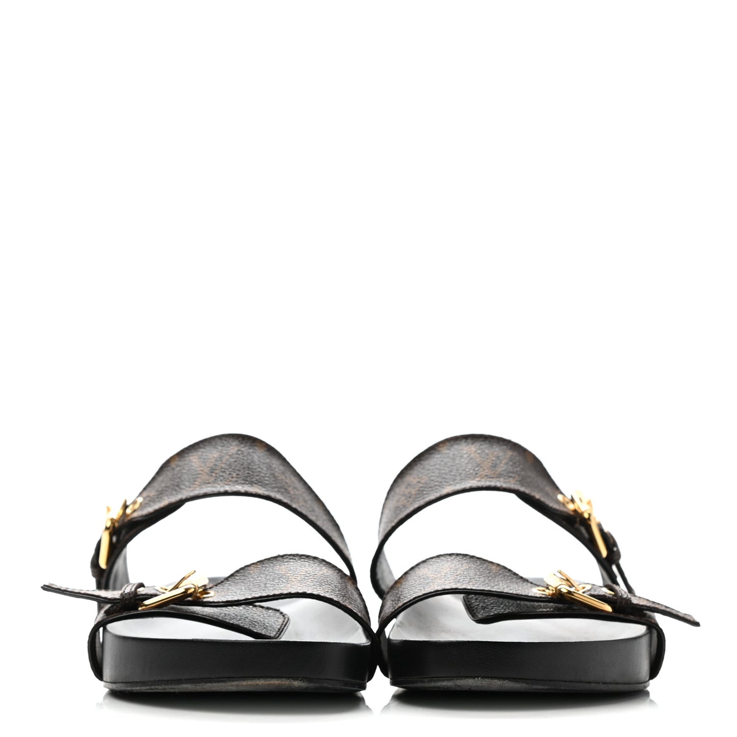 Monogram Bom Dia Mule Sandals 42 Black