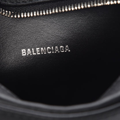 Balenciaga Calfskin I Love Techno XS Everyday Camera Bag Black 8 of 9