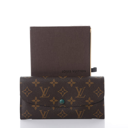 Louis Vuitton Monogram Emilie Wallet Vert 10 of 10